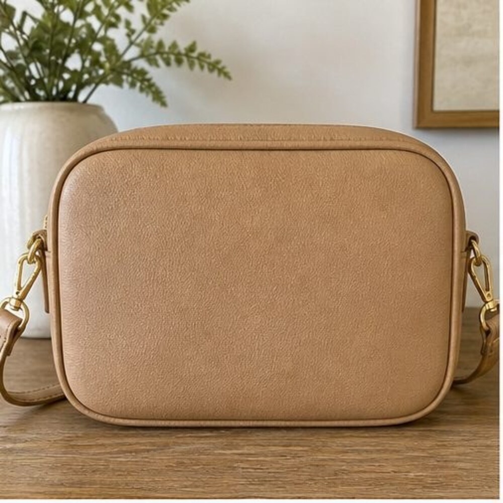 Tan Faux Leather Bag